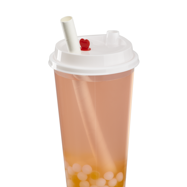 Karat Plastic Dome Sip Lids, 90 mm, For 16/24 oz Tall Premium PP Cups, White — 1,000 ct — product photo 9