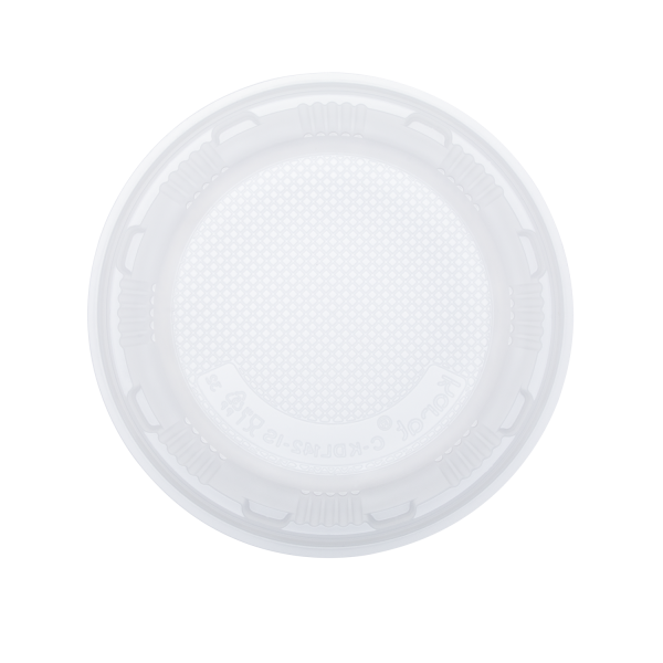 Karat Plastic Inserts, 18 oz, PP, for 24-32 oz Paper Food Containers, 139 mm — 600 ct — product photo 4