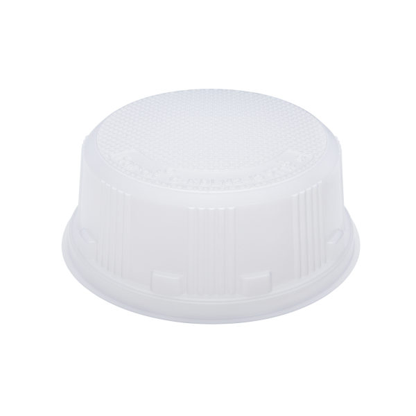Karat Plastic Inserts, 18 oz, PP, for 24-32 oz Paper Food Containers, 139 mm — 600 ct — product photo 5