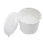Karat Plastic Inserts, 18 oz, PP, for 24-32 oz Paper Food Containers, 139 mm — 600 ct — product photo 6