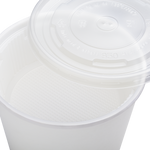 Karat Plastic Inserts, 18 oz, PP, for 24-32 oz Paper Food Containers, 139 mm — 600 ct — product photo 8
