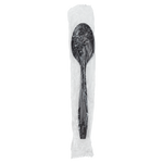 Karat PP Heavy-Weight Tea Spoon Wrapped, Black — 1,000 ct — product photo 2