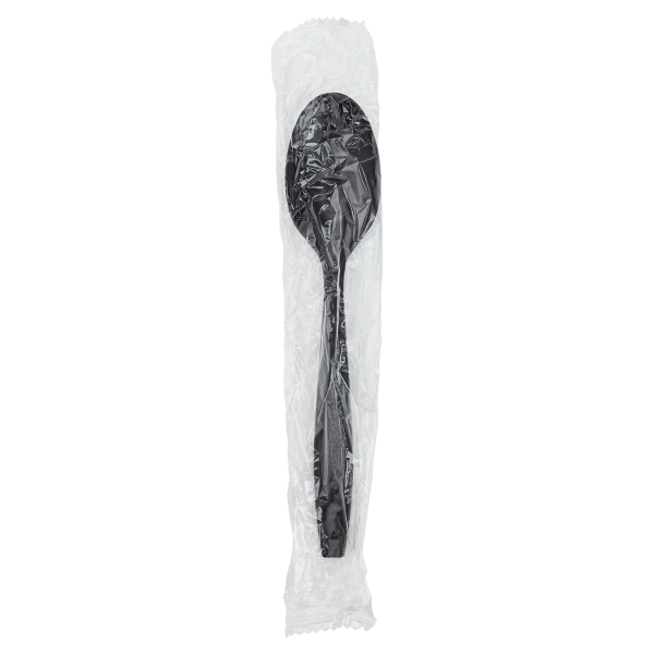 Karat PP Heavy-Weight Tea Spoon Wrapped, Black — 1,000 ct — product photo 2