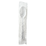 Karat PP Heavy-Weight Tea Spoon Wrapped, White — 1,000 ct — product photo 2
