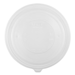 Karat PP Lid for 32 & 48 oz PP Round Microwaveable Container, Translucent — 150 ct — product photo 3