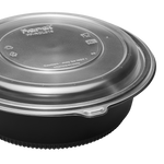 Karat PP Lid for 32 & 48 oz PP Round Microwaveable Container, Translucent — 150 ct — product photo 6