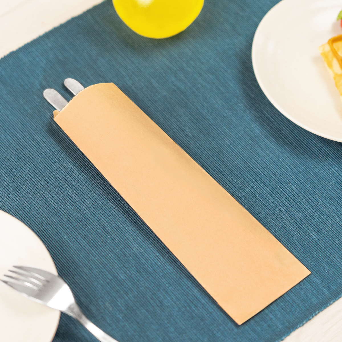 Karat Silverware Bag, Kraft — 2,000 ct — product photo 4