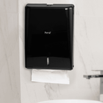 Karat Standard Multi-Fold Paper Towel Dispenser, Black — 1 unit