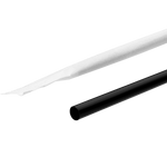 Karat Stir Straws, Individually Wrapped, Black (5.75") — 10,000 ct — product photo 3