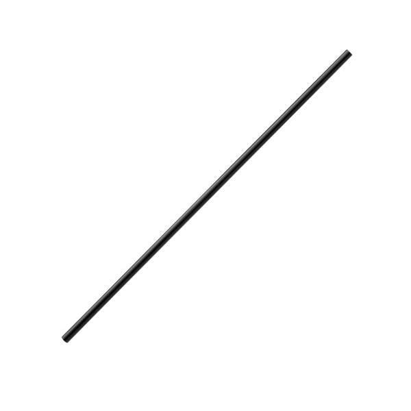 Karat Stir Straws, Individually Wrapped, Black (5.75") — 10,000 ct — product photo 4