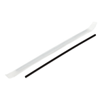 Karat Stir Straws, Individually Wrapped, Black, PP (7.5") — 5,000 ct — product photo 2