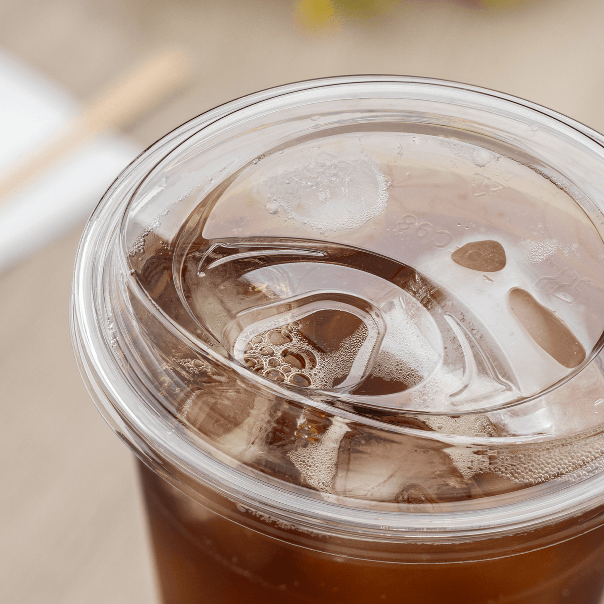 Karat Strawless Sipper Lids, PET, 98 mm, Clear, No Cap — 1,000 ct — product photo 4