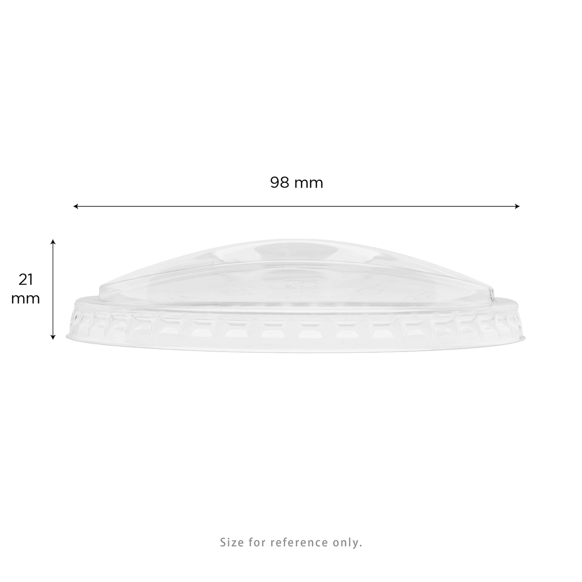 Karat Strawless Sipper Lids, PET, 98 mm, Clear, No Cap — 1,000 ct — product photo 6