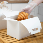 Karat Take-Out Meal Barn Box, White — 100 ct — product photo 3