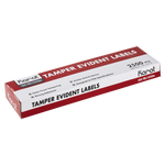 Karat Tamper Evident Labels (1 1/2” x 2 1/3”) — 2,500 ct — product photo 2