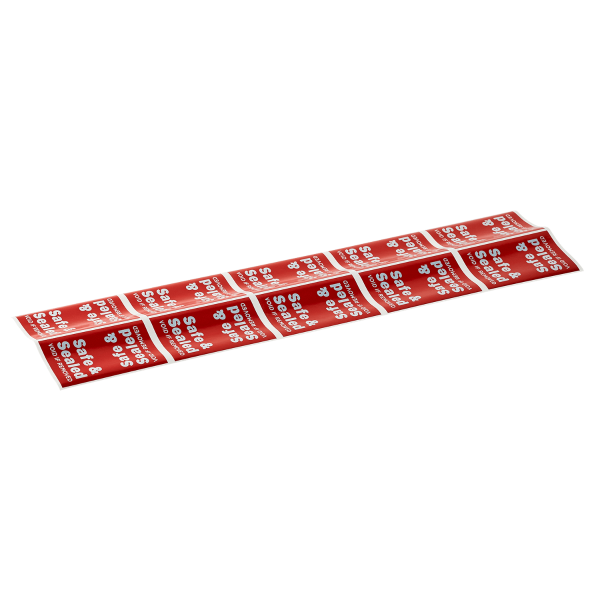 Karat Tamper Evident Labels (1 1/2” x 2 1/3”) — 2,500 ct — product photo 5