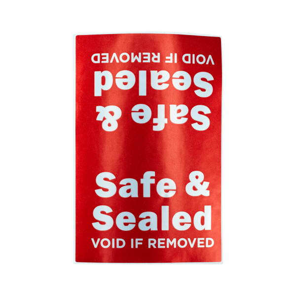 Karat Tamper Evident Labels (1 1/2” x 2 1/3”) — 2,500 ct — product photo 6