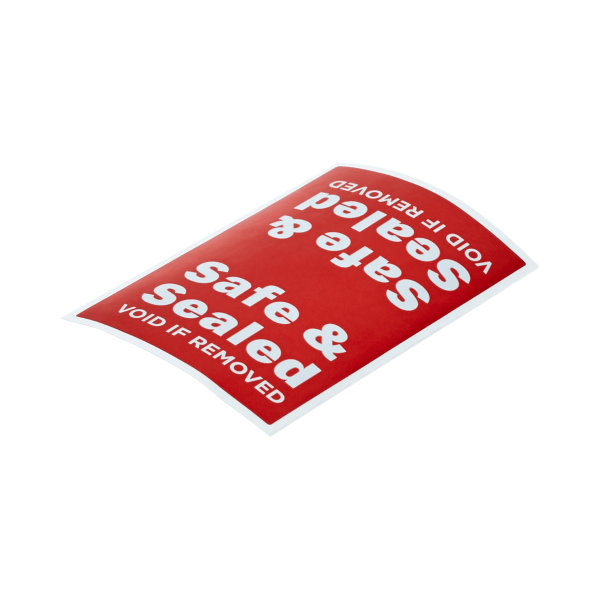 Karat Tamper Evident Labels (1 1/2” x 2 1/3”) — 2,500 ct — product photo 7