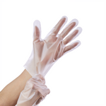 Karat Thermoplastic Elastomer Gloves, Latex-Free, Powder-Free, Clear, Medium — 2,000 ct — product photo 2