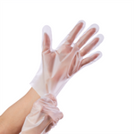 Karat Thermoplastic Elastomer Gloves, Latex-Free, Powder-Free, Clear, X-Large — 2,000 ct — product photo 2