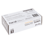 Karat Vinyl Gloves, Latex-Free, Powder-Free, Black, Large — 1,000 ct — product photo 5