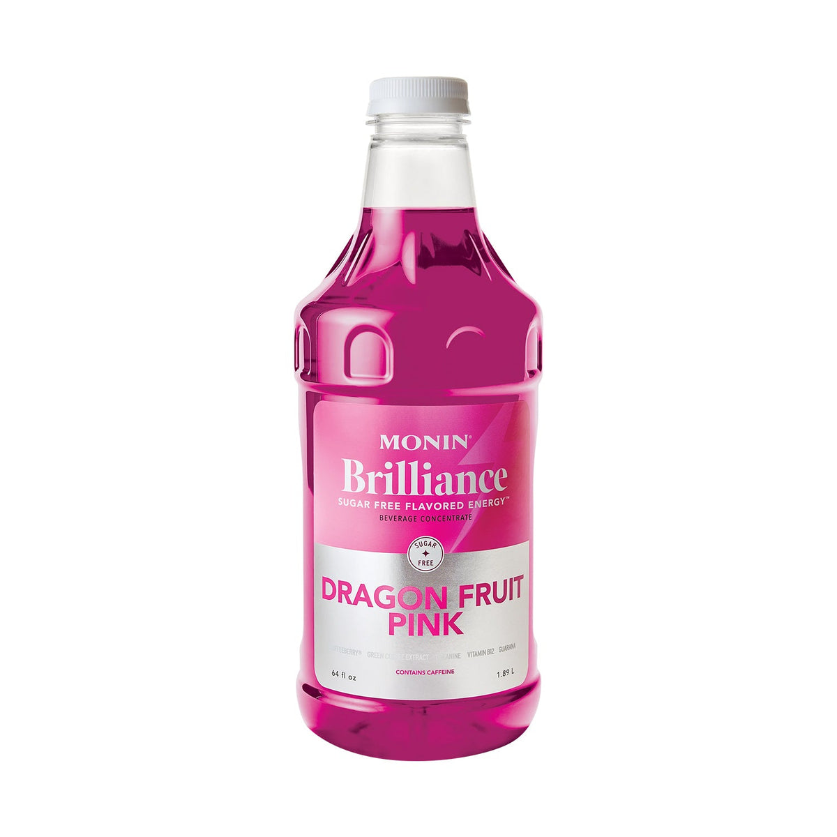 Monin Brilliance Sugar Free Dragon Fruit Pink Energy — Bottle