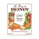 Monin Cookie Butter Syrup — Bottle (750mL) — product photo 2