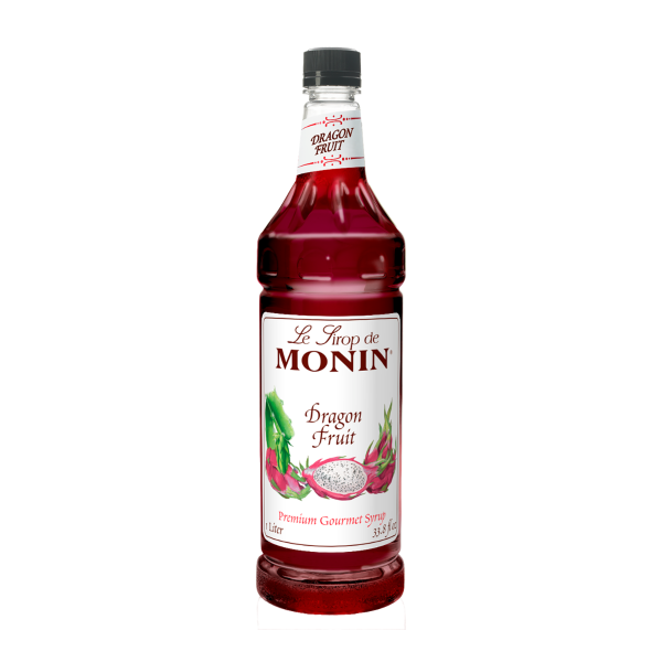 Monin Dragon Fruit Syrup — Bottle (1L)