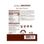 Monin Spicy Agave Sweetener — Bottle (1L) — product photo 3