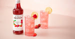 Monin Strawberry Rose Syrup — Bottle (750mL) — product photo 4