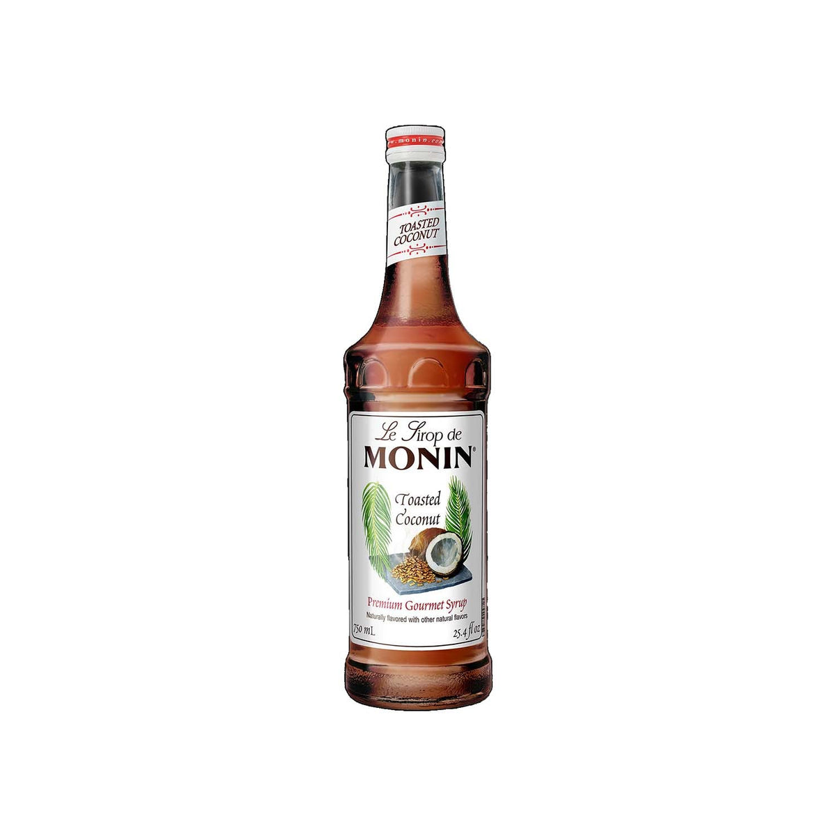 Monin Toasted Coconut Syrup — Bottle (750mL)