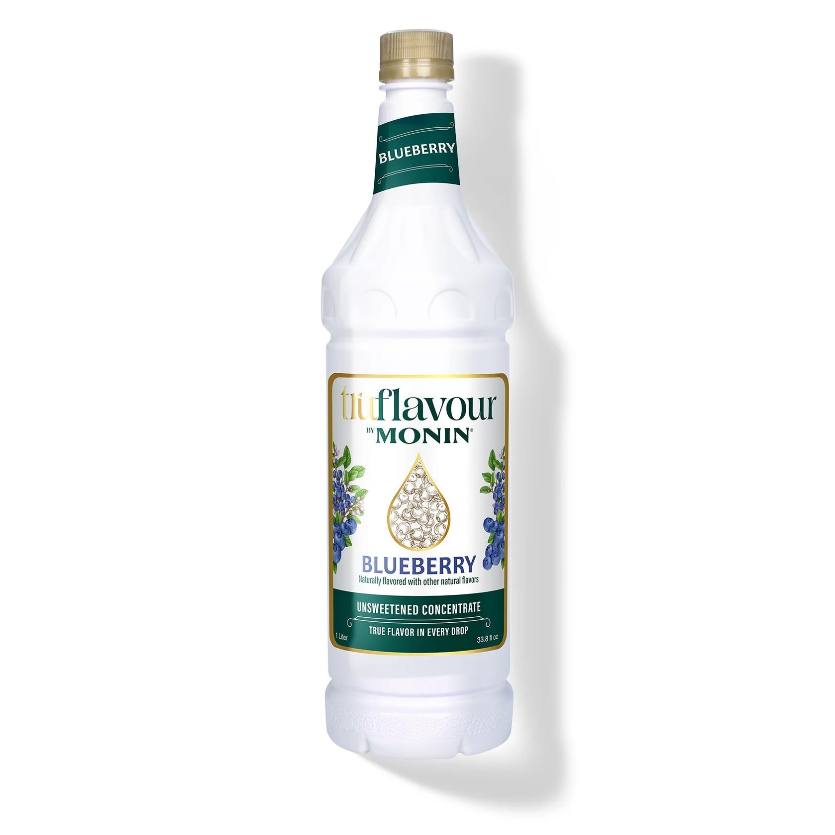 Monin TruFlavour Unsweetened Blueberry Concentrate — Bottle (1.0 L)