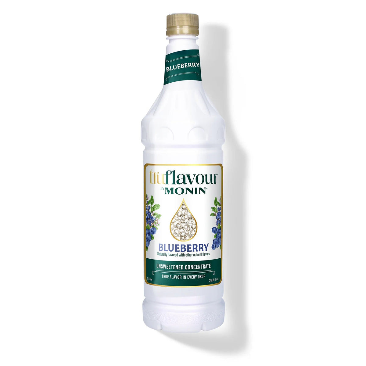 Monin TruFlavour Unsweetened Blueberry Concentrate — Bottle (1.0 L)