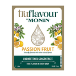 Monin TruFlavour Unsweetened Passion Fruit Concentrate — Bottle (1.0 L) — product photo 2