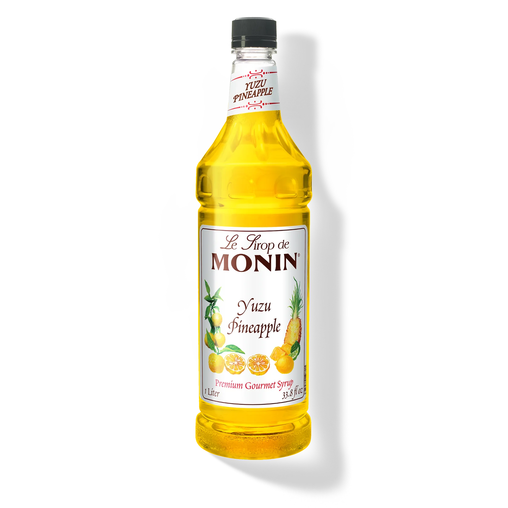 Monin Yuzu Pineapple Syrup — Bottle (1L)
