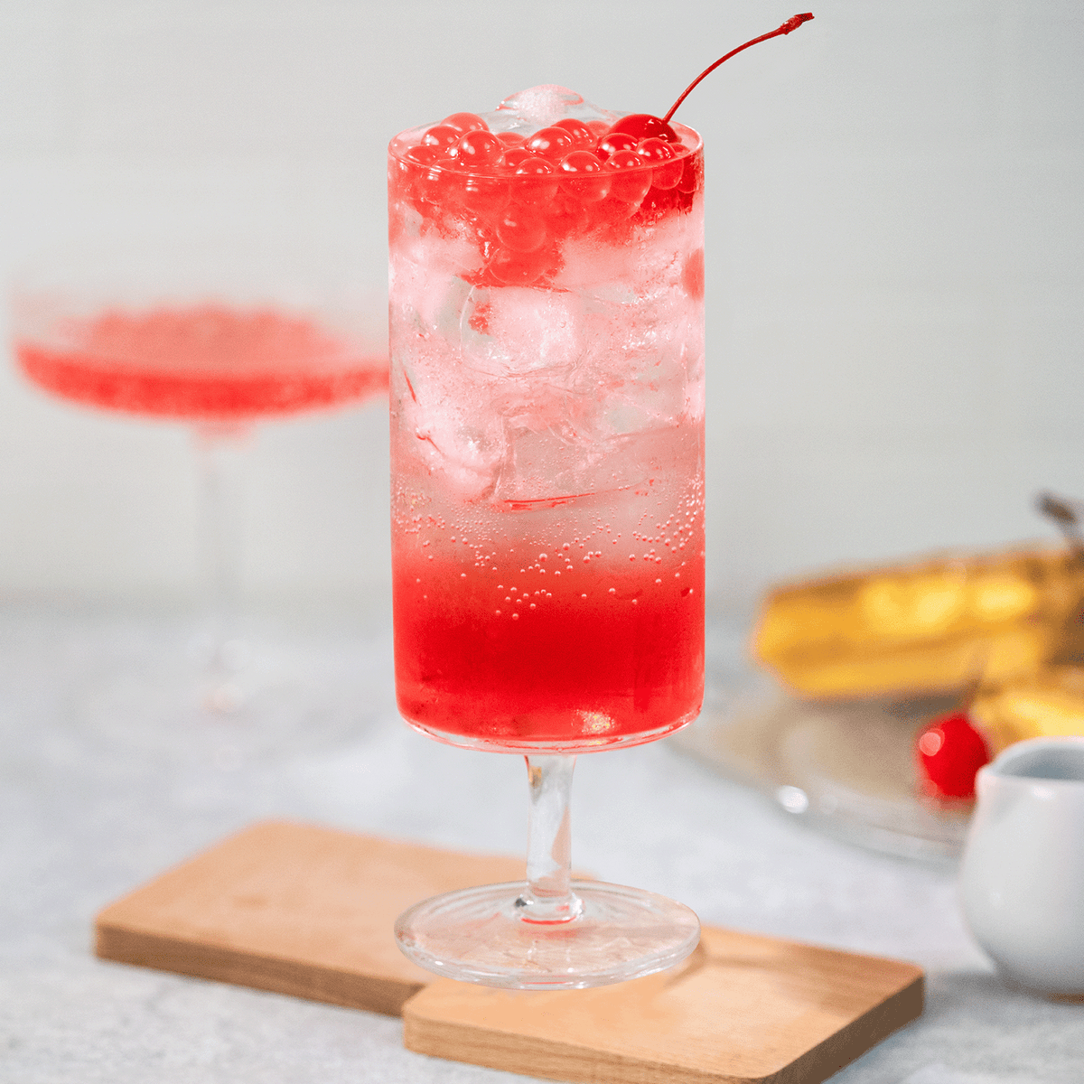 Tea Zone Cherry POPPING PEARLS (1 lb each) — 12 Jars — product photo 2