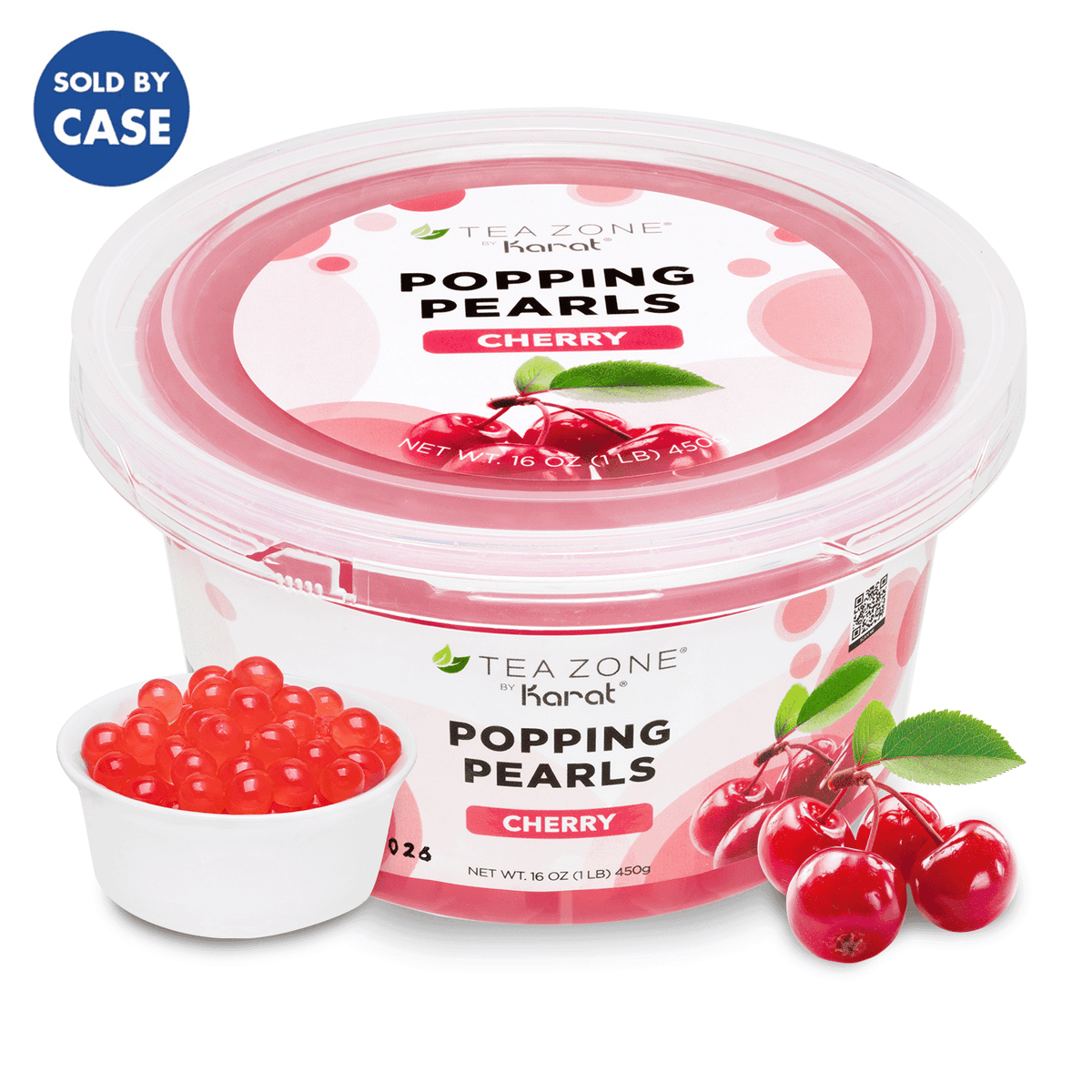 Tea Zone Cherry POPPING PEARLS (1 lb each) — 12 Jars — product photo 5