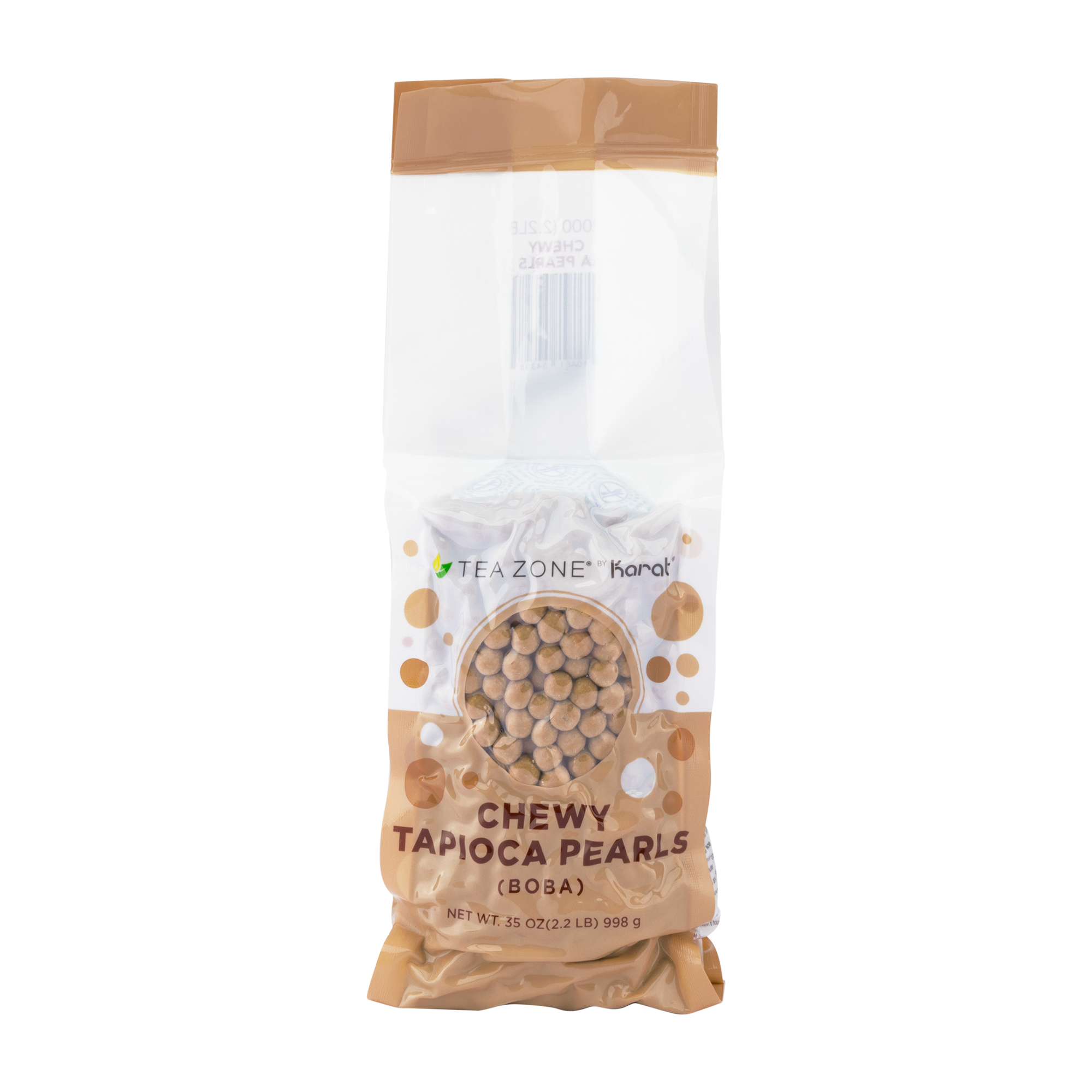Tea Zone Chewy Tapioca Pearls (Boba) — Bag (2.2 lb)