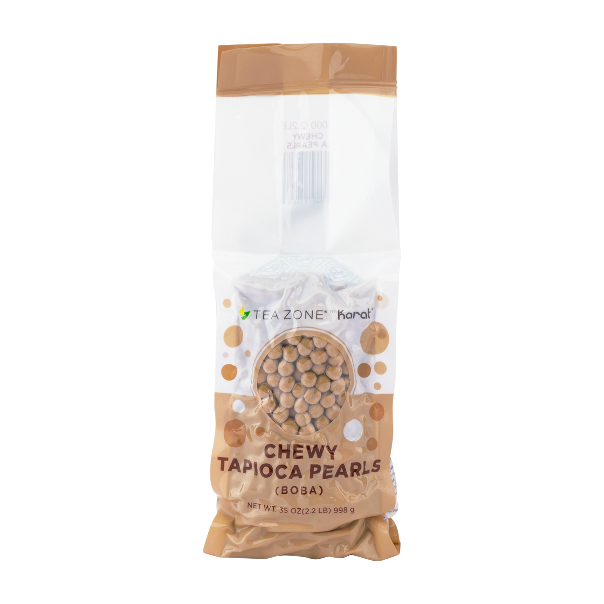 Tea Zone Chewy Tapioca Pearls (Boba) — Bag (2.2 lb)