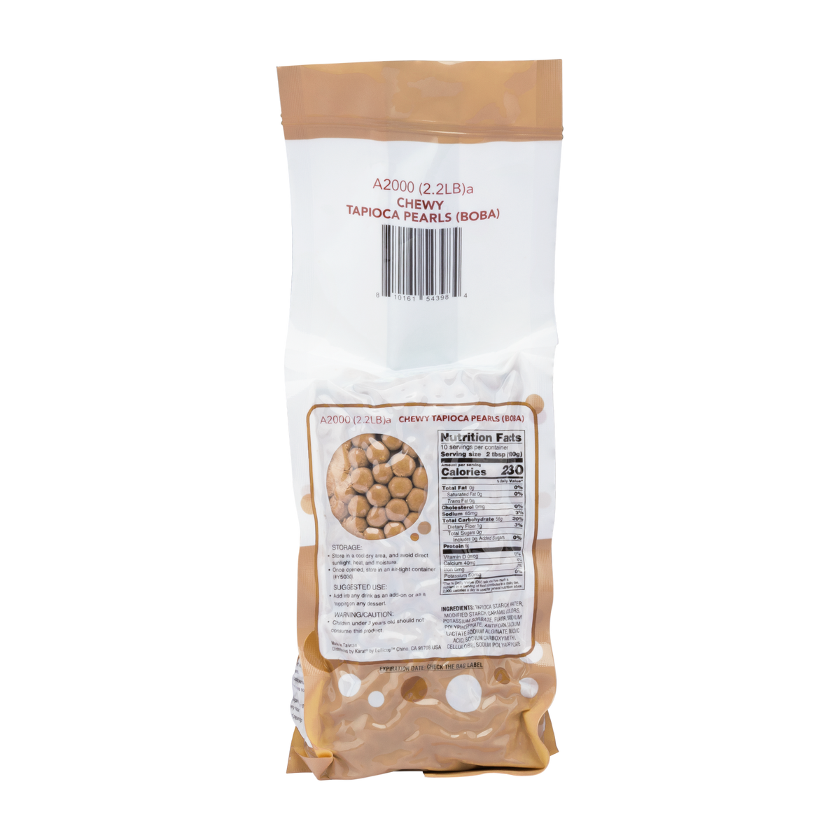 Tea Zone Chewy Tapioca Pearls (Boba) — Bag (2.2 lb) — product photo 8