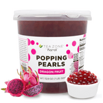 Tea Zone Dragon Fruit POPPING PEARLS — Jar (7 lbs)
