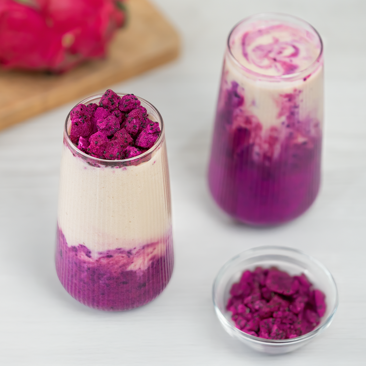 Tea Zone Freeze-Dried Dragon Fruit, Diced — Bag — product photo 3