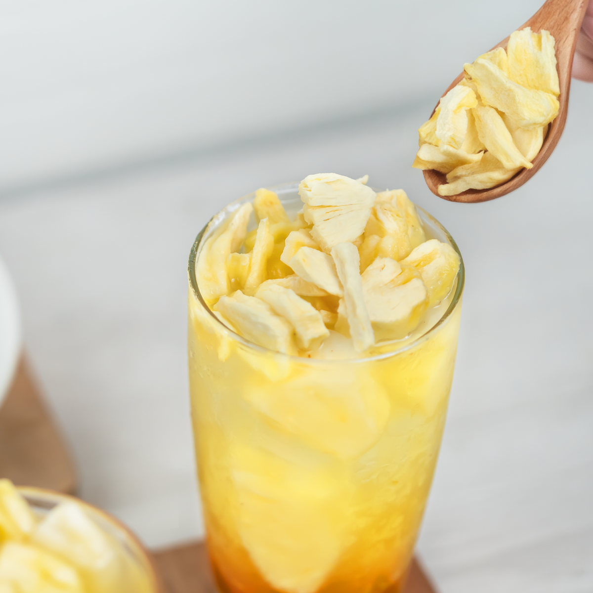 Tea Zone Freeze-Dried Pineapple, Diced — Bag — product photo 3