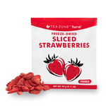 Tea Zone Freeze-Dried Strawberry, Sliced — Bag