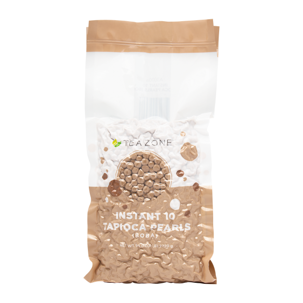 Tea Zone Instant 10 Tapioca Pearls (Boba) — Bag (6 lb)