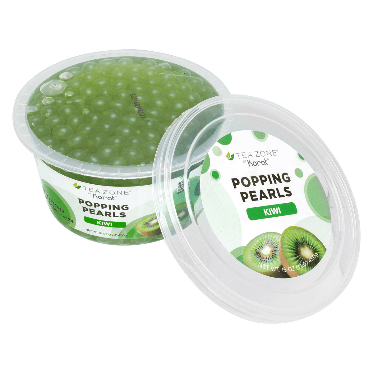 Tea Zone Kiwi POPPING PEARLS (1 lb each) — 12 Jars — product photo 7
