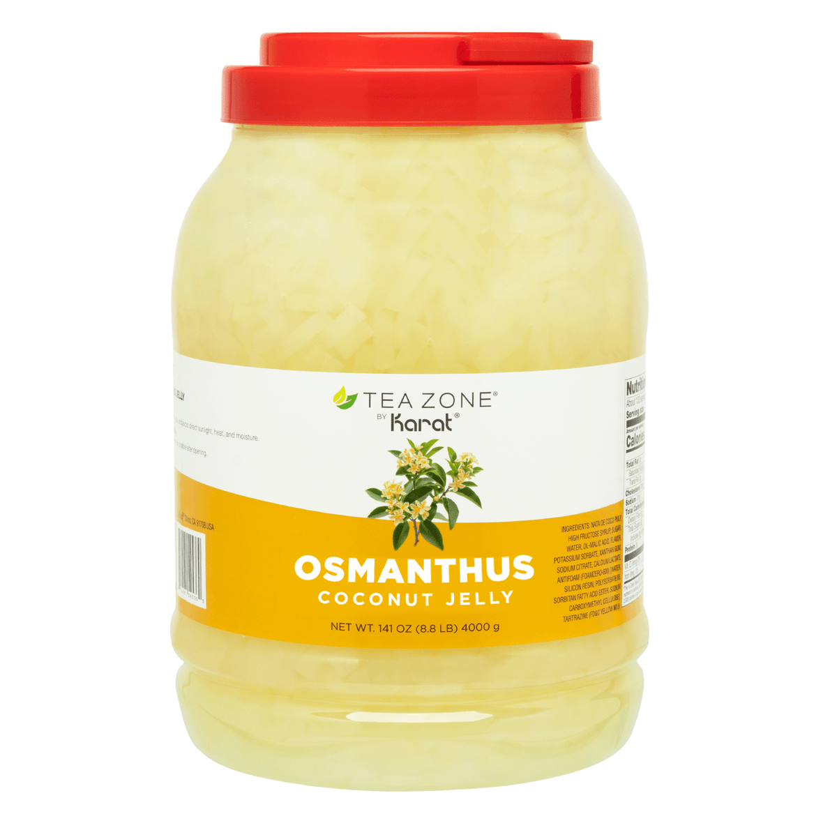 Tea Zone Osmanthus Coconut Jelly — Jar (8.8 lbs)