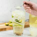 Tea Zone Osmanthus Coconut Jelly — Jar (8.8 lbs) — product photo 2