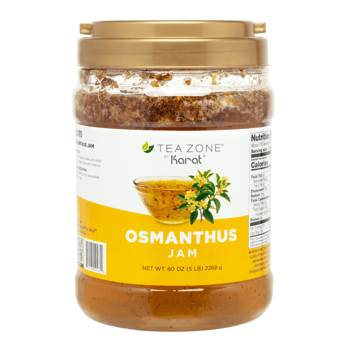 Tea Zone Osmanthus Jam — Jar (5 lbs)