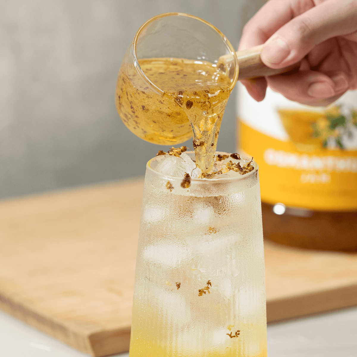 Tea Zone Osmanthus Jam — Jar (5 lbs) — product photo 4